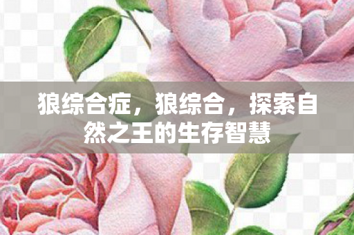 探索自然之王的生存智慧图片