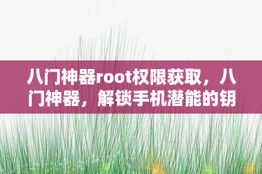 八门神器root权限获取，八门神器，解锁手机潜能的钥匙——Root权限详解