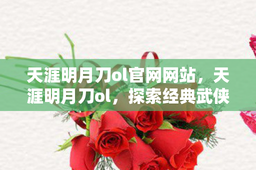 天涯明月刀ol官网网站，天涯明月刀ol，探索经典武侠世界的无尽魅力