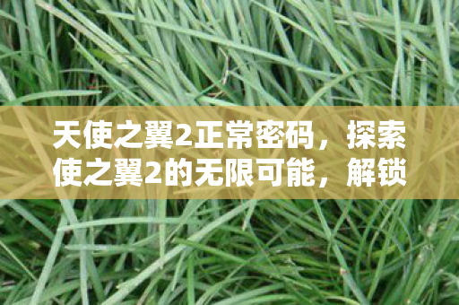 探索使之翼2的无限可能图片