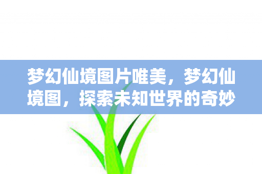 探索未知世界的奇妙之旅图片