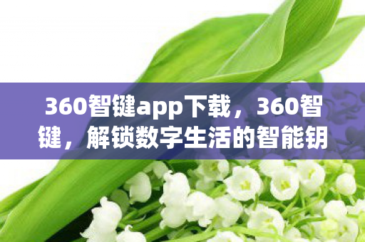 解锁数字生活的智能钥匙图片