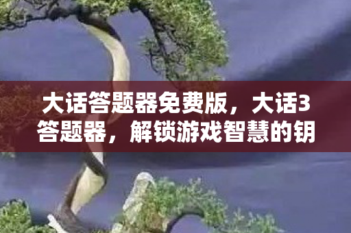 解锁游戏智慧的钥匙图片