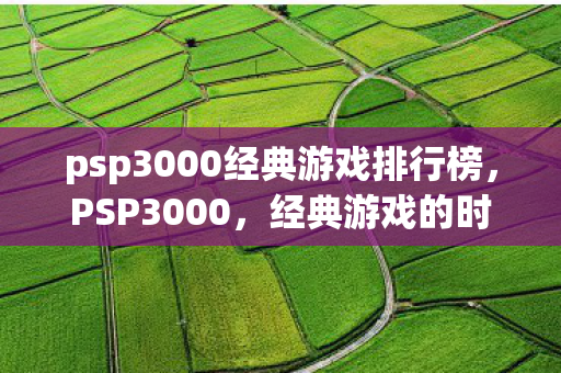 psp3000经典游戏排行榜图片