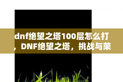 dnf绝望之塔100层怎么打图片