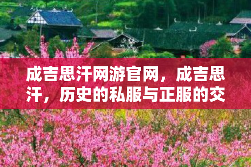 历史的私服与正服的交织图片