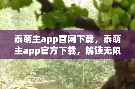 泰萌主app官网下载图片