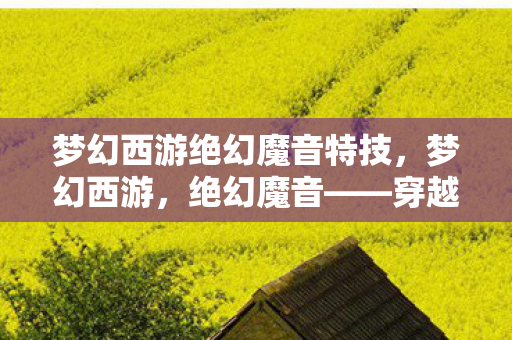 梦幻西游绝幻魔音特技图片