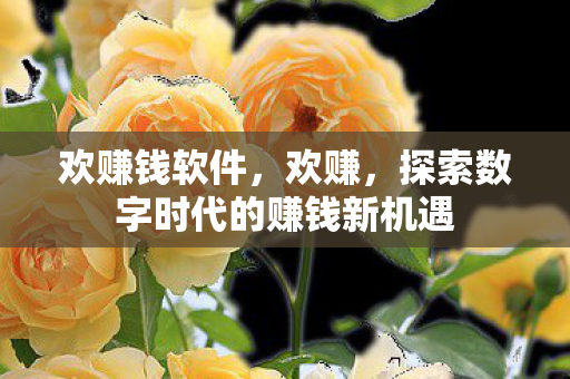 探索数字时代的赚钱新机遇图片