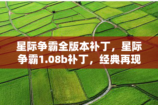 星际争霸全版本补丁图片