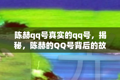 陈赫qq号真实的qq号图片