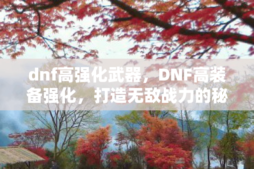 打造无敌战力的秘密图片