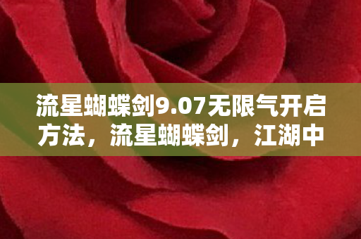 07无限气开启方法图片