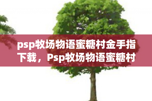 psp牧场物语蜜糖村金手指下载图片
