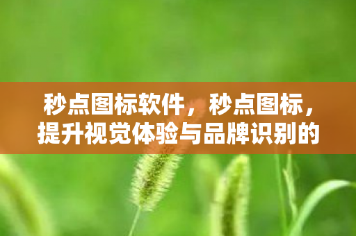 秒点图标软件，秒点图标，提升视觉体验与品牌识别的关键元素