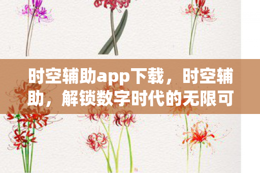 时空辅助app下载，时空辅助，解锁数字时代的无限可能