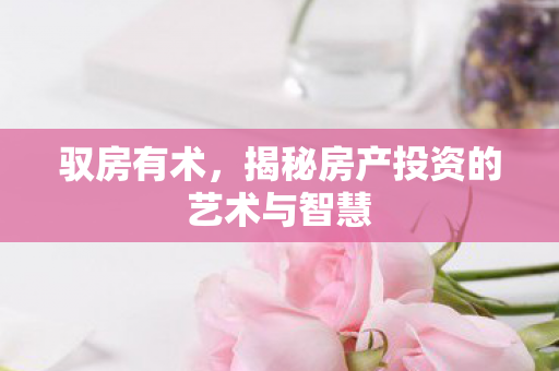 揭秘房产投资的艺术与智慧图片