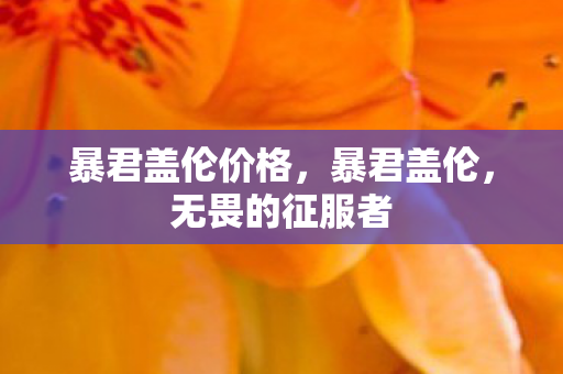 暴君盖伦价格图片