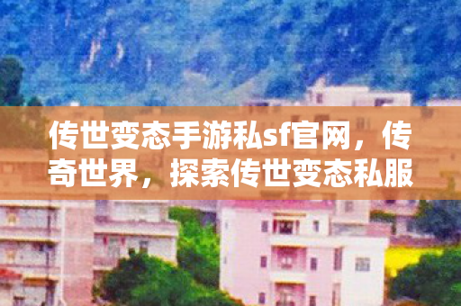 探索传世变态私服的独特魅力图片