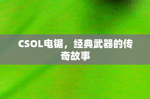 经典武器的传奇故事图片