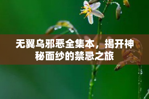 揭开神秘面纱的禁忌之旅图片