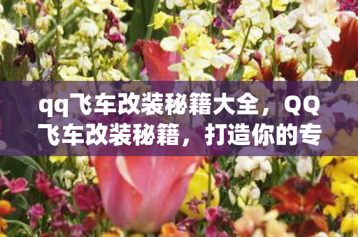 qq飞车改装秘籍大全图片