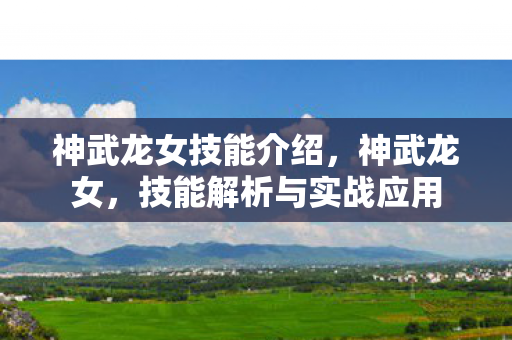 技能解析与实战应用图片