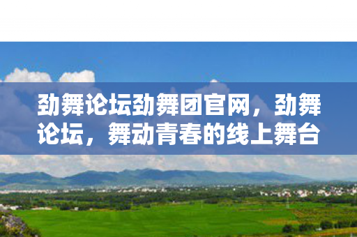 劲舞论坛劲舞团官网图片