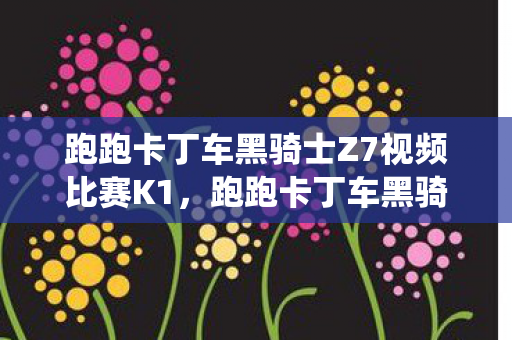 跑跑卡丁车黑骑士Z7视频比赛K1图片