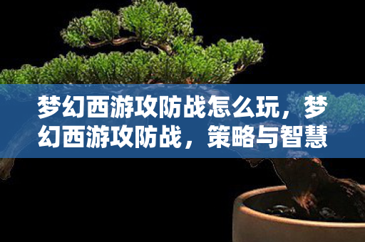 梦幻西游攻防战怎么玩图片