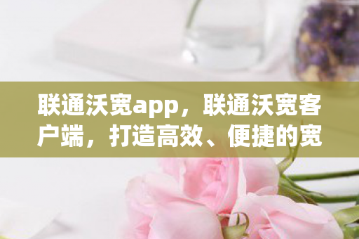 便捷的宽带服务体验图片