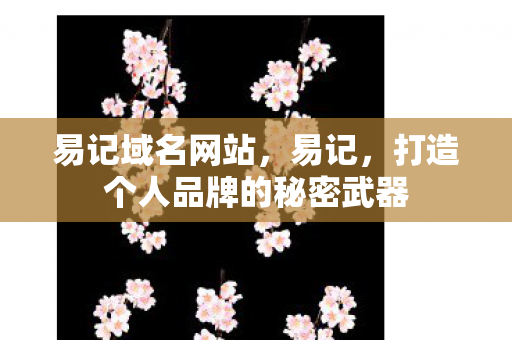 打造个人品牌的秘密武器图片