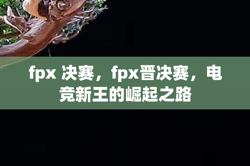 电竞新王的崛起之路图片
