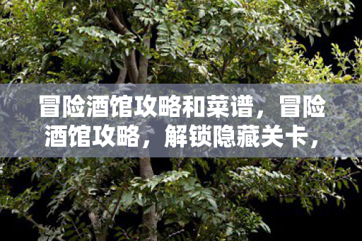 冒险酒馆攻略和菜谱图片