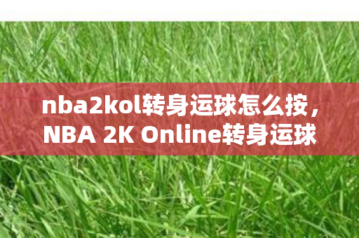 NBA 2K Online转身运球技巧解析图片