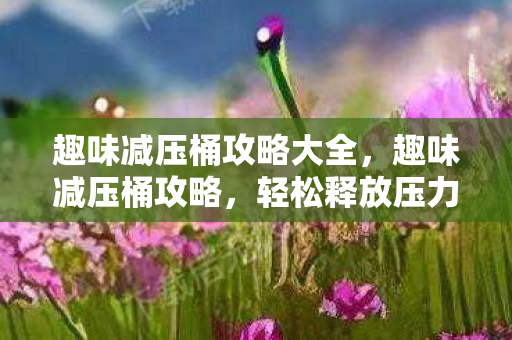 趣味减压桶攻略大全图片