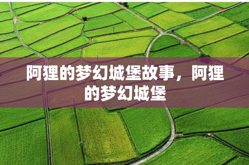 阿狸的梦幻城堡故事图片