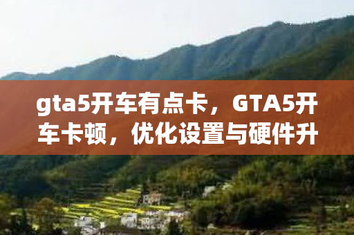 优化设置与硬件升级全解析图片