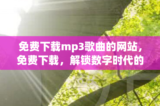 解锁数字时代的资源获取新方式图片