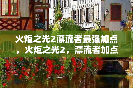 火炬之光2漂流者最强加点图片