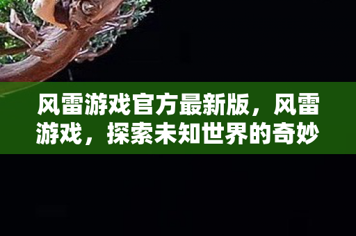 探索未知世界的奇妙之旅图片