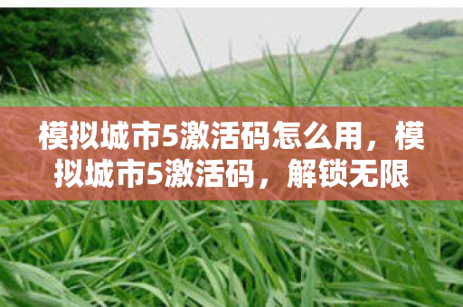 解锁无限可能的城市建设之旅图片