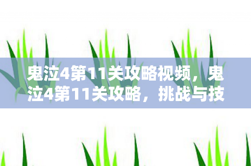 鬼泣4第11关攻略视频图片