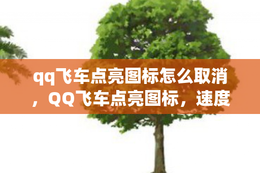 qq飞车点亮图标怎么取消，QQ飞车点亮图标，速度与荣耀的象征