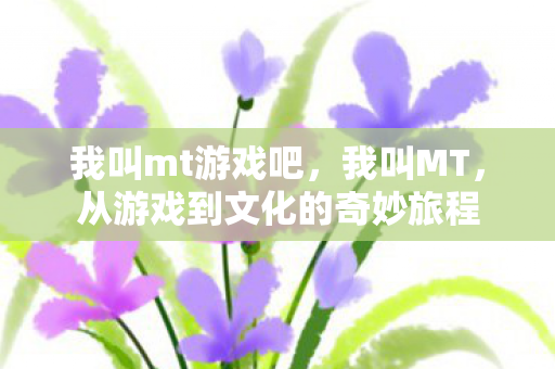 从游戏到文化的奇妙旅程图片