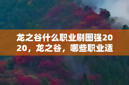龙之谷什么职业刷图强2020图片