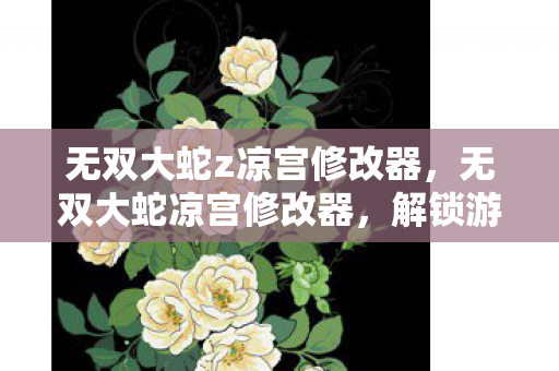 解锁游戏新境界的神奇工具图片
