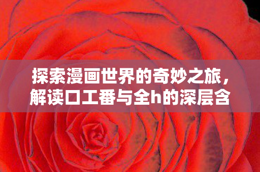 解读口工番与全h的深层含义图片