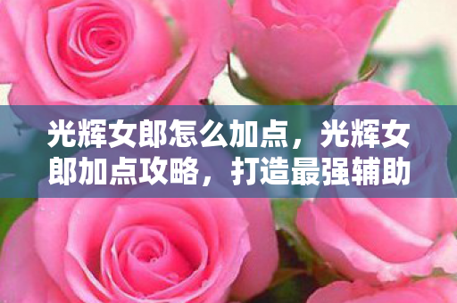 打造最强辅助的秘诀图片