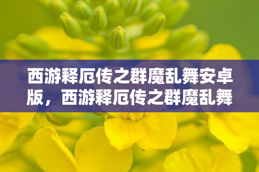 西游释厄传之群魔乱舞安卓版图片